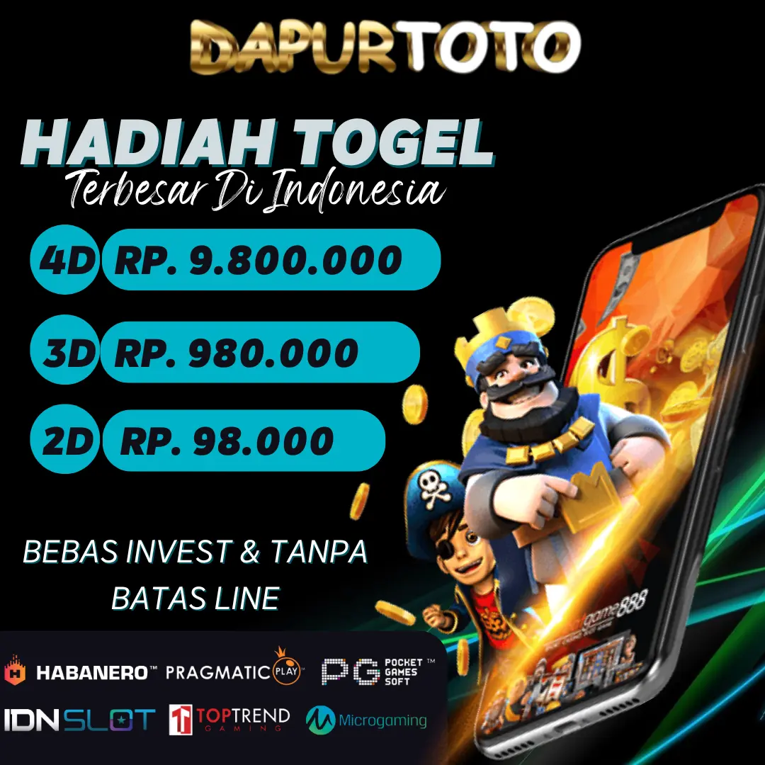 DAPURTOTO ⇒ Link Slot Gacor Terbaru Bebas Hambatan Pasti Menang!